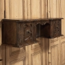 Antique Country French Walnut Wall Cabinet