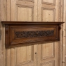 Antique Italian Neoclassical Hand-Carved Walnut Panel (Headboard)