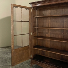 Antique Country French Louis XVI Style Bookcase