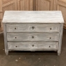18th Century French Louis XVI Period Whitewashed Commode