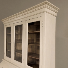 19th Century Rustic Neoclassical Painted Store Display ~ Bookcase
