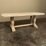 Rustic Country French Farm Table in Stripped Oak