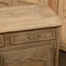 19th Century Country French Buffet from Normandie in Stripped Oak