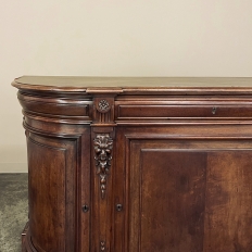 19th Century French Henry II Style Renaissance Revival Walnut Buffet