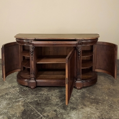 19th Century French Henry II Style Renaissance Revival Walnut Buffet