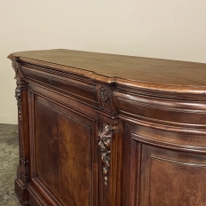 19th Century French Henry II Style Renaissance Revival Walnut Buffet