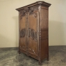 19th Century Country French Armoire Du Marriage from Normandie