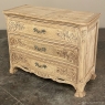 Antique French Louis XIV Commode in Stripped Oak