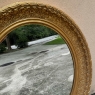 19th Century French Louis XVI Giltwood Oval Mirror