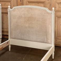 Pair Antique French Louis XVI Painted Twin Beds