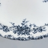 Antique English Blue & White Transferware Platter by S. Hancock & Sons