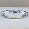 Antique English Blue & White Transferware Platter by S. Hancock & Sons