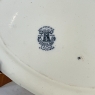 Antique English Blue & White Transferware Platter by S. Hancock & Sons