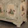 19th Century Italian Painted Secretary ~ Bookcase