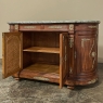 19th Century French Empire Mahogany Marble Top Buffet