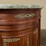 19th Century French Empire Mahogany Marble Top Buffet