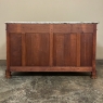 19th Century French Empire Mahogany Marble Top Buffet