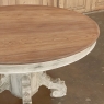 19th Century French Napoleon III Period Oval Painted Center Table