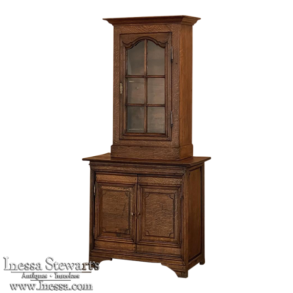19th Century Rustic Country French Vitrine ~ Confiturier