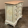 Antique Italian Painted Commode with Faux Painted Marble Top