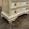 Antique Italian Painted Commode with Faux Painted Marble Top