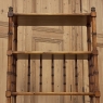 Vintage Mid-Century Faux Bamboo Open Bookcase