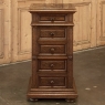 19th Century French Neoclassical Marble Top Nightstand