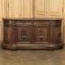 19th Century French Renaissance Buffet with Rounded Sides