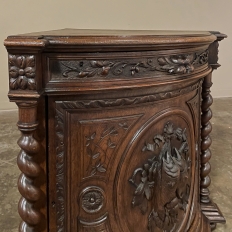 19th Century French Renaissance Corner Cabinet