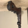 Pair 19th Century Hand-Carved Corbels ~ Drapery Rod Holders