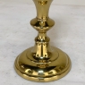 Set of Three 18th Century Hand-Made Brass Candlesticks