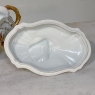 19th Century French Limoges Hand-Painted Tureen ~ Centerpiece