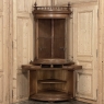 19th Century French Henri II Neoclassical Corner Vitrine ~ Bookcase