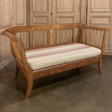 19th Century French Louis Philippe Canape ~ Sofa ~ Settee