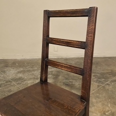 Set of Four Rustic 18th Country French Chairs 