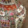 Pair Antique Chinese Hand-Painted Vases