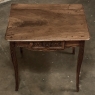 18th Century Country French Walnut End Table