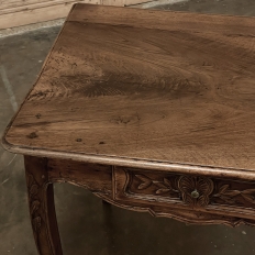 18th Century Country French Walnut End Table
