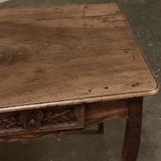 18th Century Country French Walnut End Table