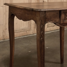 18th Century Country French Walnut End Table