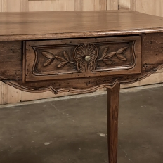 18th Century Country French Walnut End Table