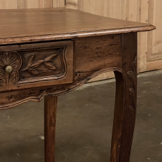 18th Century Country French Walnut End Table