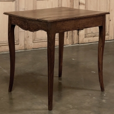 18th Century Country French Walnut End Table