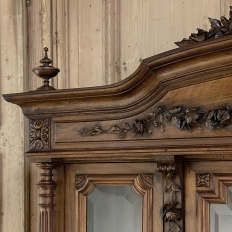 19th Century French Louis XVI Neoclassical Walnut Bookcase