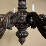 Antique French Louis XIV Carved Wood Chandelier