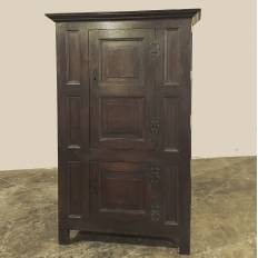 19th Century English Rustic Wardrobe ~ Cabinet