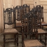 Set of Eight 19th Century French Renaissance Dining Chairs