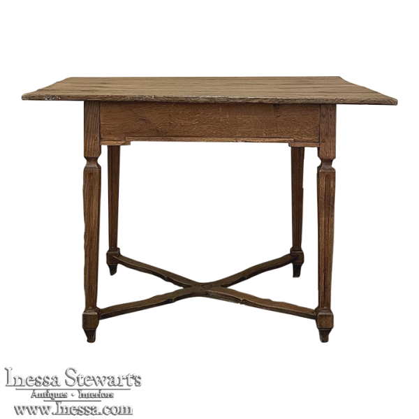 18th Century French Louis XVI Period Rustic Side Table