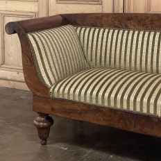 19th Century French Charles X Mahogany Sofa