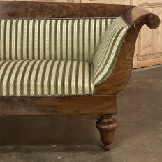 19th Century French Charles X Mahogany Sofa